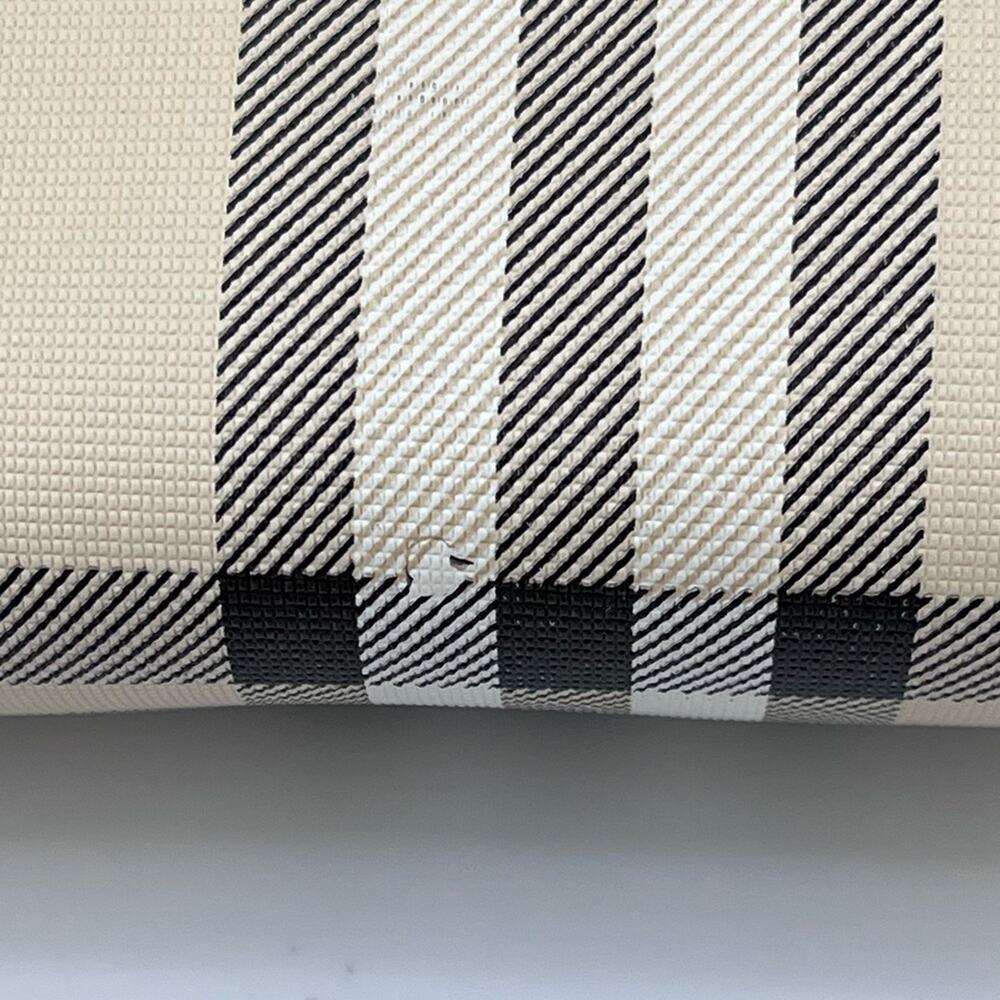 SET OF 3 plaid vinyl preppy waterproof zip cosmetic bags never used - Picture 8 of 8